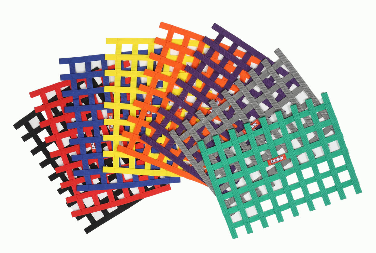 RaceQuip Platinum Ribbon Window Net
