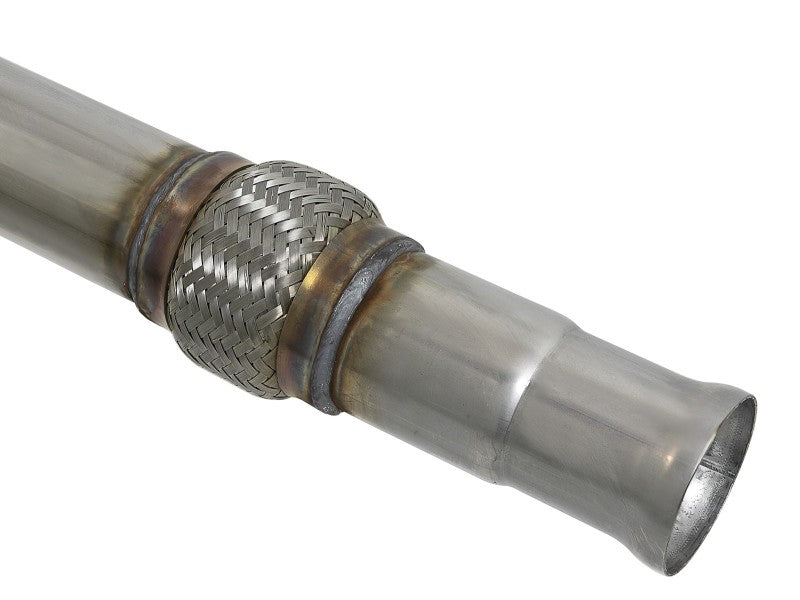 aFe Vulcan Series 3in 304SS DPF-Back 20-21 GM Trucks L6-3.0L (td) LM2 - Dual Black Tip - 49-34130-B