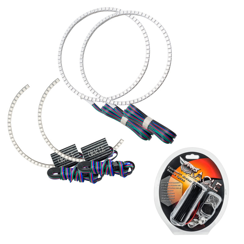 Oracle Toyota Tundra 14-17 Dual Halo Kit - ColorSHIFT SEE WARRANTY - 2381-330