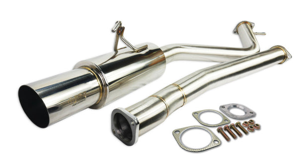 ISR Performance GT Single Exhaust - Infiniti G37 Coupe RWD - IS-GT-G37C by ISR Performance - front view