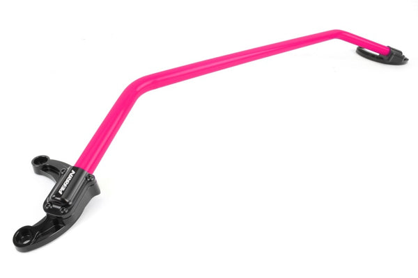 Perrin 02-07 Subaru Impreza (WRX/STi/RS/2.5i) / 04-08 Forester Front Strut Brace - Hyper Pink - PSP-SUS-052HP for 2015-2021 S
