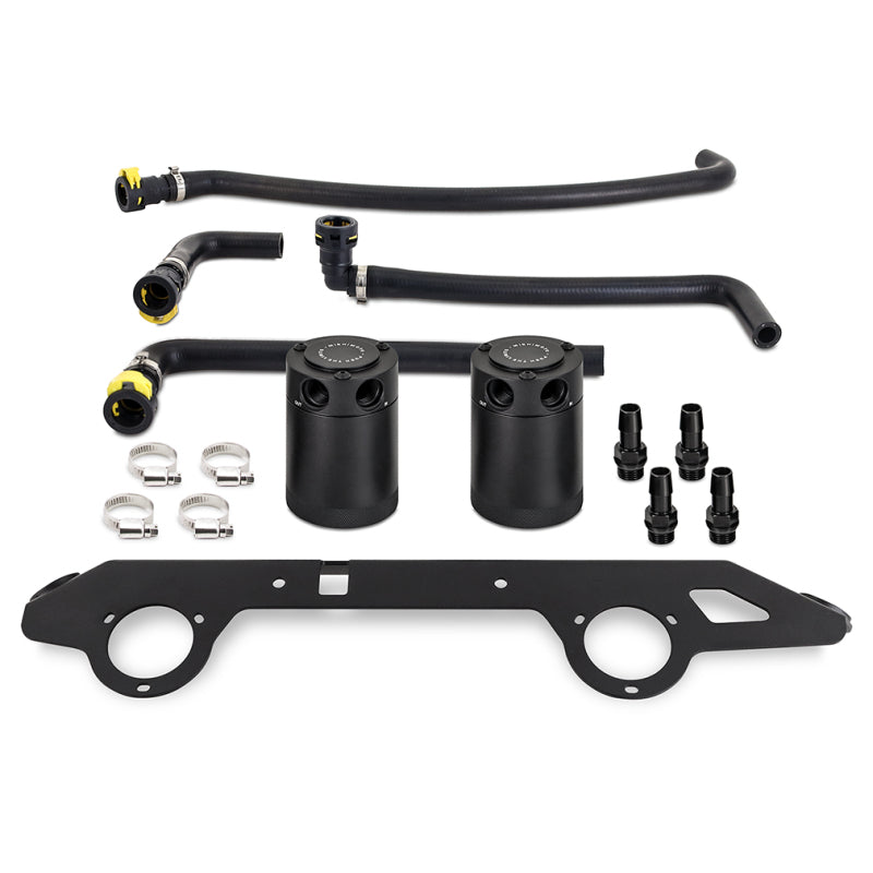 Mishimoto 2023+ Ford Bronco 2.7L Baffled Oil Catch Can System - MMBCC-BR27-23S