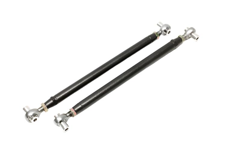 BMR 64-72 A-Body Double Adj. Offset Lower Control Arms - Black Hammertone - TCA038H