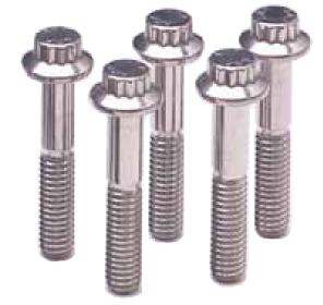 ARP 1/4-20 x 2.250 12pt SS SAE Bolt Kit (5/pkg) - 611-2250