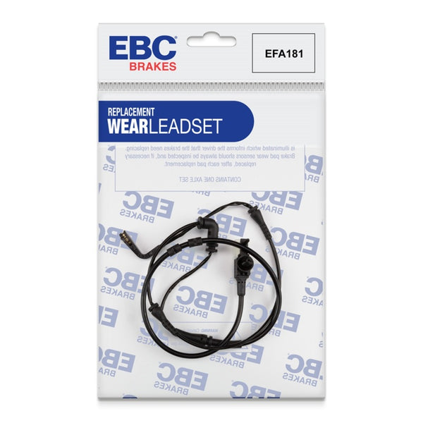EBC 2015+ Land Rover Discovery Sport 2.0L Turbo Front Wear Leads - EFA181 for 2015-2023 Land Rover Discovery Sport - front vi