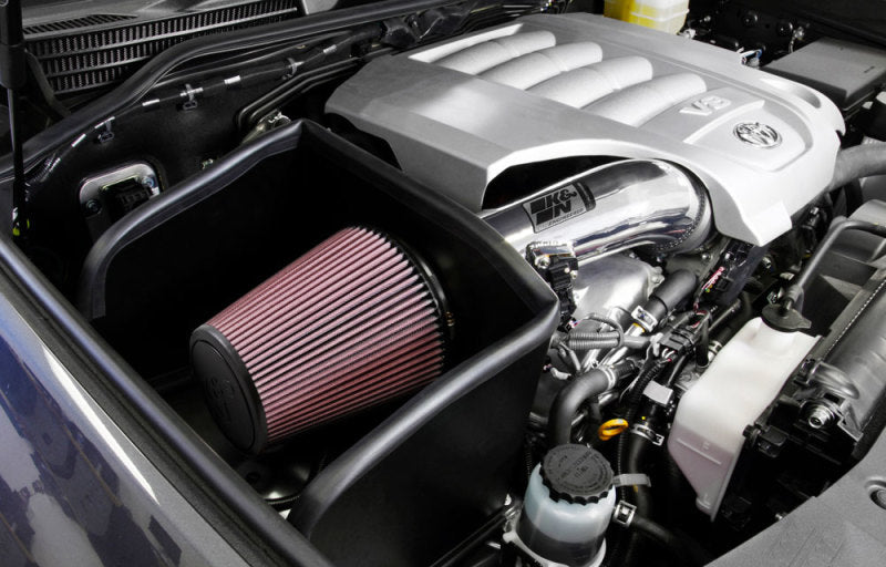 K&amp;N 16-17 Toyota Land Cruiser V8-5.7L High Flow Performance Kit - 77-9040KP