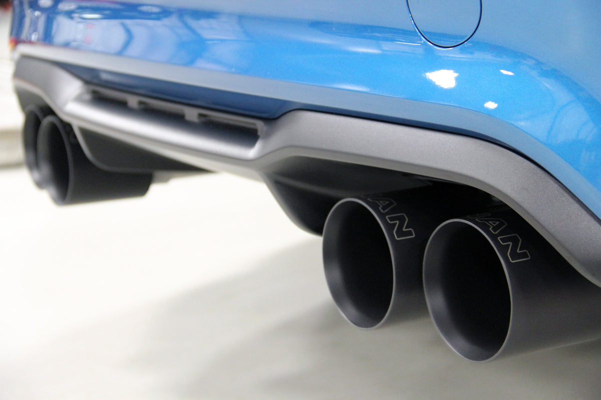 Dinan - Free Flow Axle-Back Exhaust & X-Pipe - 2019-2021 BMW M2C - D660-0082-BLK