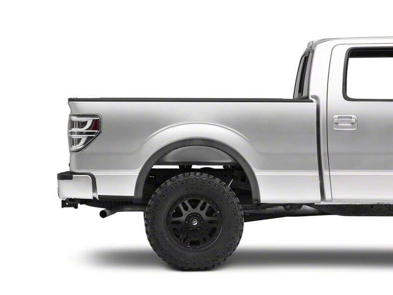Raxiom 09-14 Ford F-150 Styleside G2 LED Tail Lights- Chrome Housing- Clear Lens - T542857 - close-up view