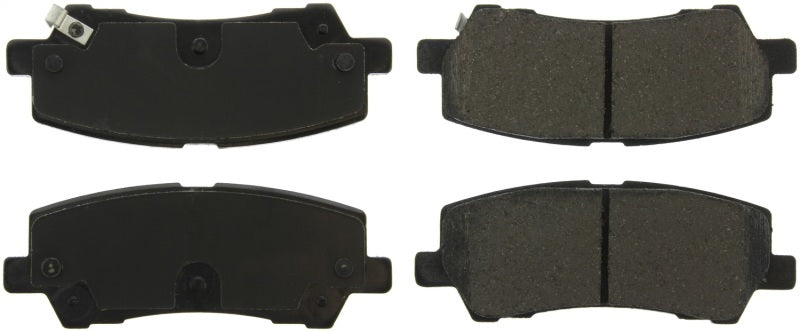 StopTech 15-18 Ford Mustang Rear Street Brake Pads w/Shims & Hardware - 308.17930