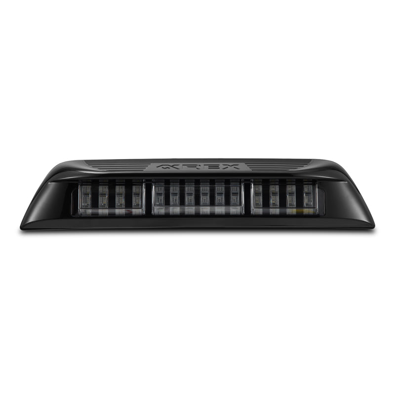 AlphaRex 16-23 Toyota Tacoma LUXX-Series LED 3rd Brake Light Black - 220081