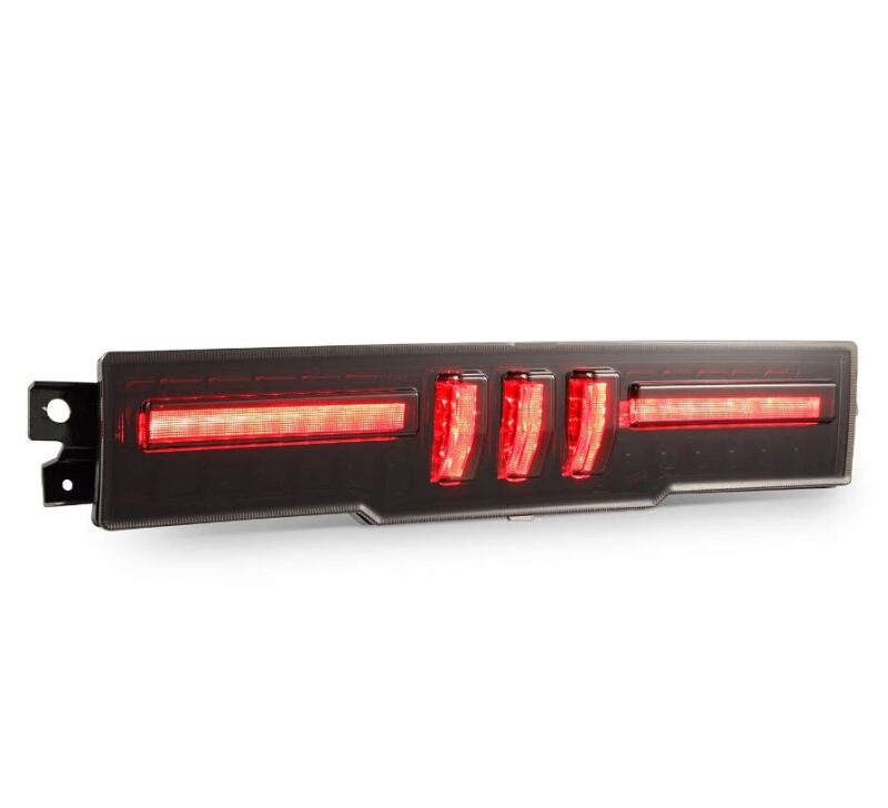AlphaRex 21-24 Toyota GR86 / 21-24 Subaru BRZ NOVA-Series Prismatic LED Fourth Brake Light Blk Smoke - 220050