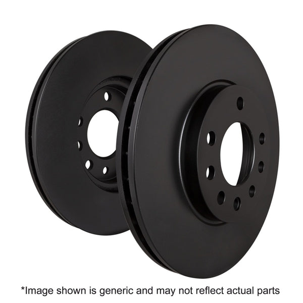 EBC 2015+ Tesla Model X RK Series Premium Rotors - RK2141 for 2012-2022 Tesla S - front view