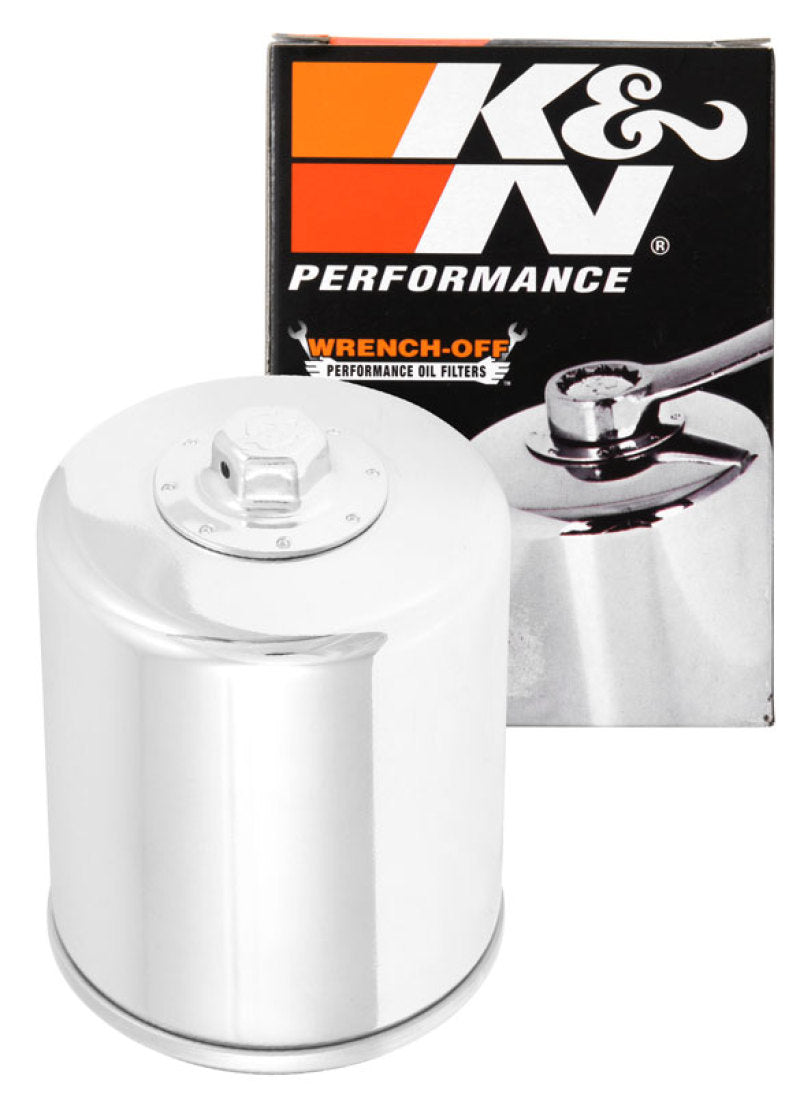 K&amp;N Oil Filter 02-10 Harley Davidson VRSC 3in OD x 3.844in Height - KN-174C