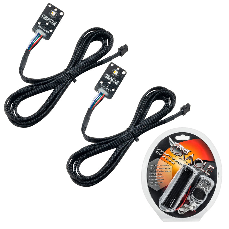 Oracle 20-21 Toyota Supra GR RGB+A Headlight DRL Upgrade Kit - ColorSHIFT SEE WARRANTY - 1400-330