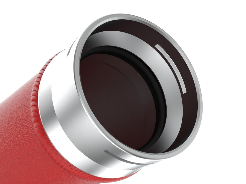 aFe BladeRunner 2-1/2 IN Aluminum Hot Charge Pipe Red 22-23 Subaru WRX H4-2.4L (t) - 46-20668-R