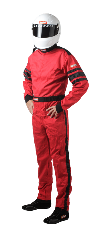 RaceQuip Red SFI-1 1-L Suit - Large - 110015RQP