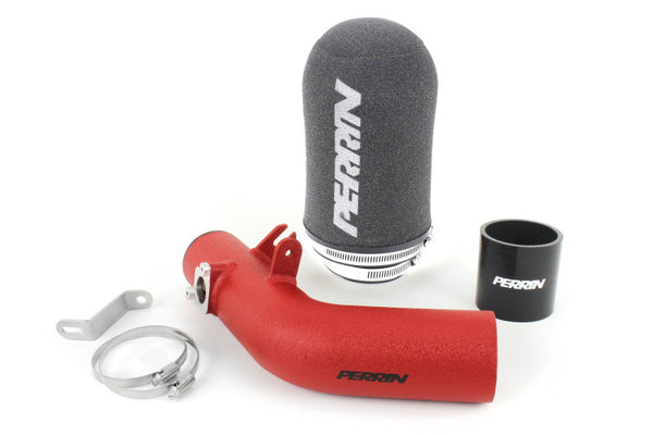 Perrin 16-17 Subaru WRX STI Red Cold Air Intake - PSP-INT-323RD by Perrin Performance - front view