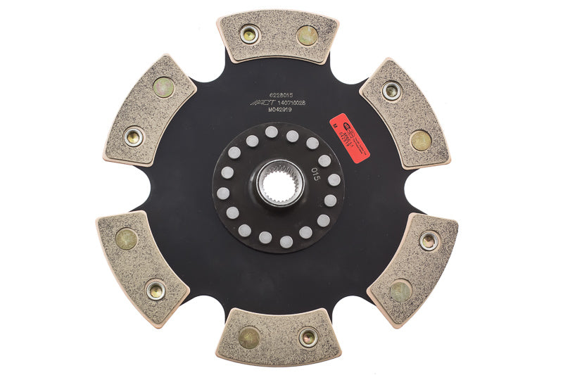 ACT 1992 Volkswagen Corrado 6 Pad Rigid Race Disc - 6228015