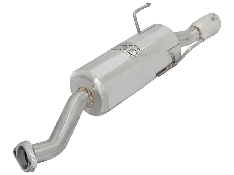 aFe POWER 07-08 Honda Fit L4-1.5L 2in. 304 SS Axle-Back Exhaust System - 49-36611