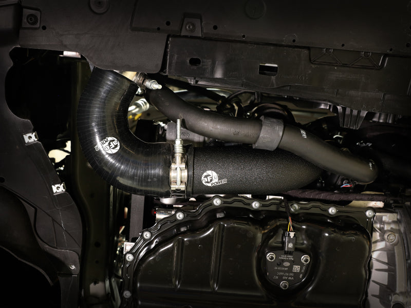 aFe Bladerunner 2.75in Aluminum Cold Charge Pipe Black VW GTI (MKVIII) 22-23 L4-2.0L (t) - 46-20609-B