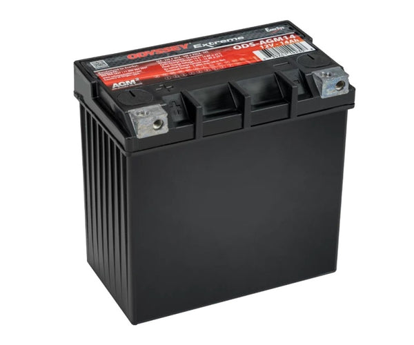 Odyssey Battery Powersport Extreme AGM Battery - ODS-AGM14 for 2003-2014 Mercedes Benz E Class - front view