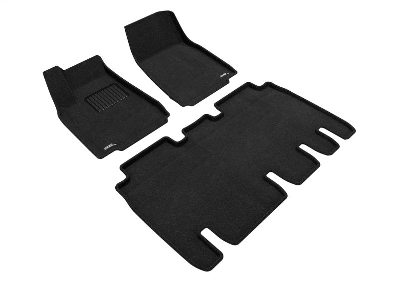 3D Maxpider 16-21 Tesla Model X 5-Seats Elegant Black R1 R2 - L1TL01104709