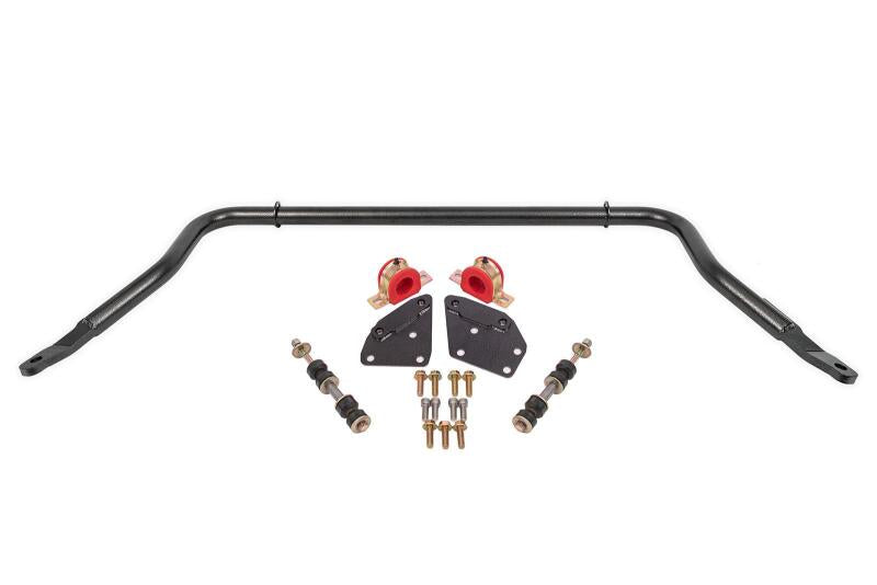 BMR 82-92 Chevrolet Camaro Sway Bar Kit Front Hollow 35mm Non-Adjustable - Black Hammertone - SB331H
