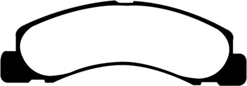 EBC 00-02 Ford Excursion 5.4 2WD Greenstuff Front Brake Pads - DP61308 for 1998-2004 Ford F 250 - angle view