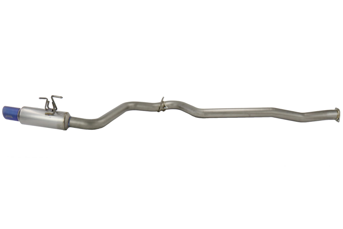 Invidia 08-14 WRX/STi 4 Door 80mm Single Outlet Full Titanium Cat-Back Exhaust - HS08SW4TRG