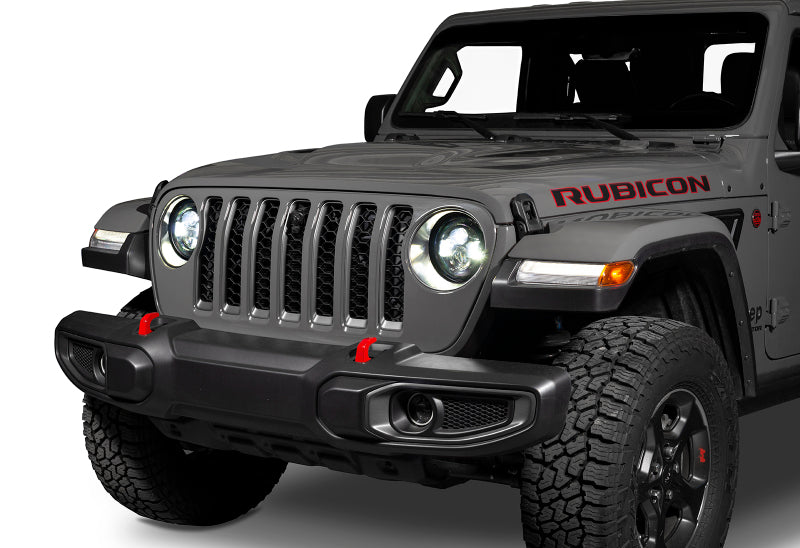 Oracle Jeep Wrangler JL/Gladiator JT 7in. High Powered LED Headlights (Pair) - White SEE WARRANTY - 5769J-001
