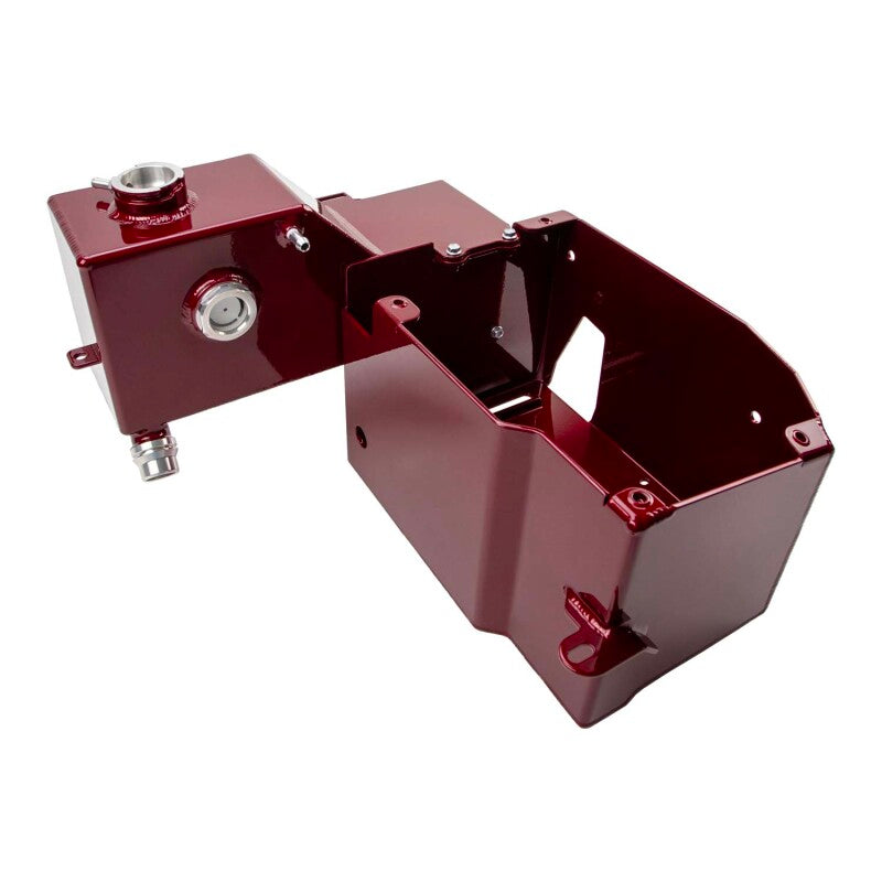 Wehrli 17-25 Ford Power Stroke 6.7L Coolant Tank & Battery Box - Candy Red - WCF100203-CR