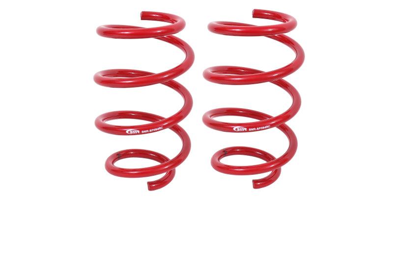 BMR 15-23 S550 Mustang Front Handling Version Lowering Springs - Red - SP084R
