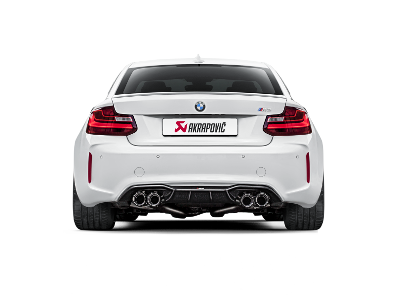 Akrapovic 16-18 BMW M2 (F87) / 19-21 BMW M2 Competition/M2 CS (F87N) Rear Carbon Fiber Diffuser - Hi - DI-BM/CA/3/G