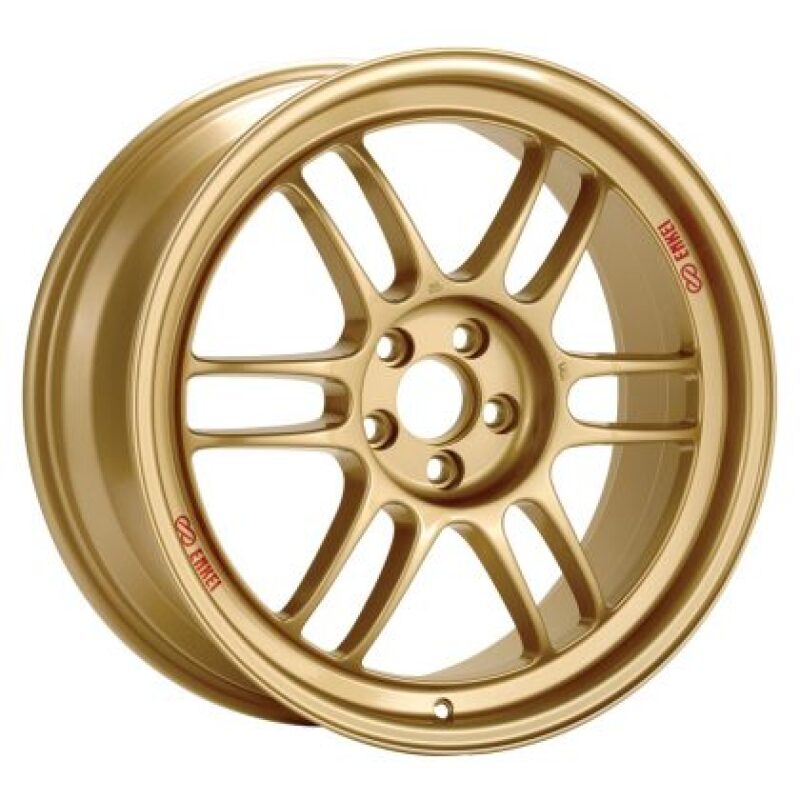 Enkei RPF1 17X9 5x100.73 35mm Offset 73mm Bore Gold Wheel (MOQ 40) - 3797908035GG