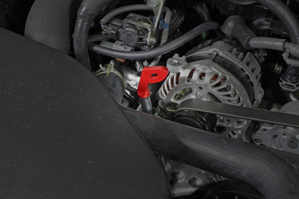 Perrin Subaru Dipstick Handle P Style - Red - PSP-ENG-720RD by Perrin Performance - front view
