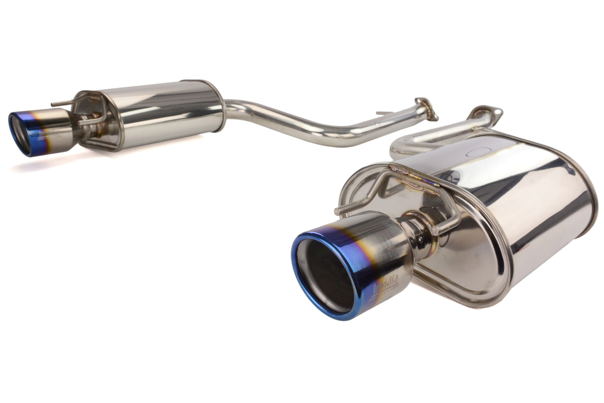 Invidia 13-16 Lexus IS 250/IS 350 Q300 w/ Rolled Titanium Tips Axle-Back Exhaust - HS13LISG3T
