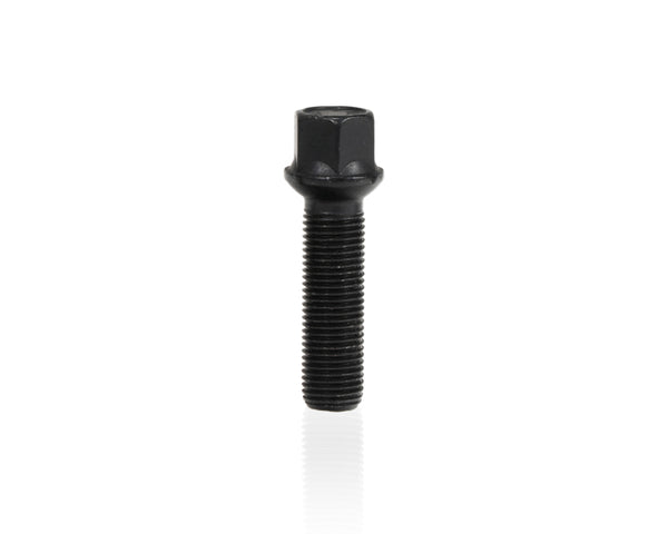Eibach Pro-Spacer Hardware Kit for S90-2-15-005 (Wheel Bolt M14 x 1.5 x 43mm Round-Head) - Black - S1-6-14-50-43-17-B by Eiba