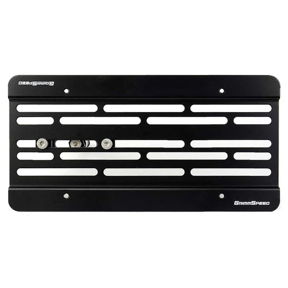 GrimmSpeed 08+ WRX/STi / 05-09 LGT License Plate Relocation Kit - 094011