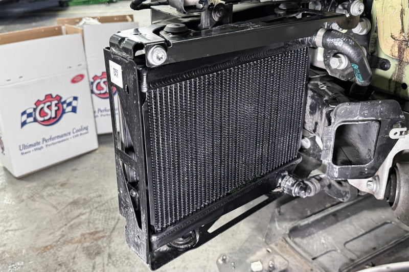 CSF BMW G8X M3/M4/M2 High-Performance Auxiliary Radiator - Single Radiator - 8321