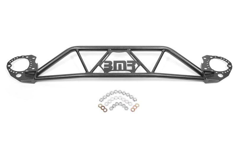 BMR 15-20 Ford Mustang Front Twin Tube Design Strut Tower Brace - Black Hammertone - STB760H