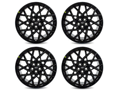 Ford Performance - 2021-2024 Mustang Mach-e 20" Wheel Kit - Black Gloss - M-1007K-M2080G