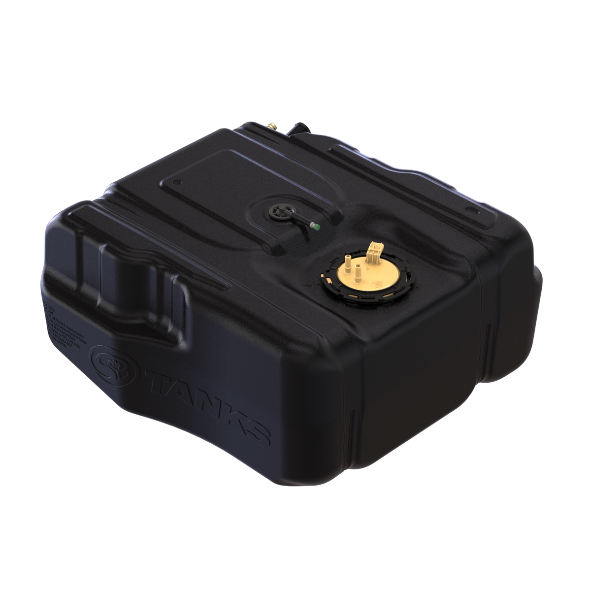 S&amp;B 40 Gallon, After Axle, Replacement Fuel Tank for 2011-2016 Ford F250, 350, 450, 550 Powerstroke 6.7L Cab Chassis - 10-1001