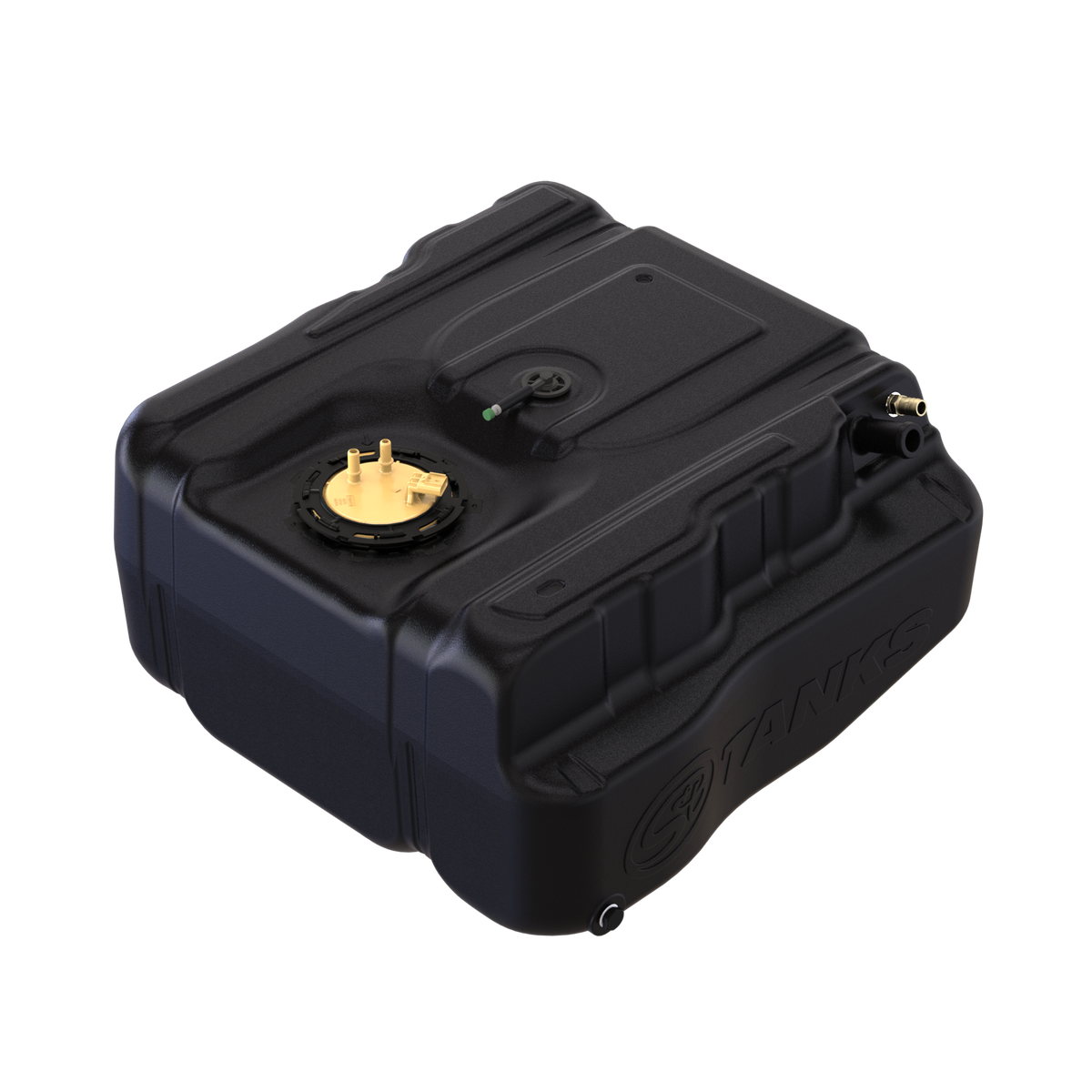 S&amp;B 40 Gallon, After Axle, Replacement Fuel Tank for 2011-2016 Ford F250, 350, 450, 550 Powerstroke 6.7L Cab Chassis - 10-1001