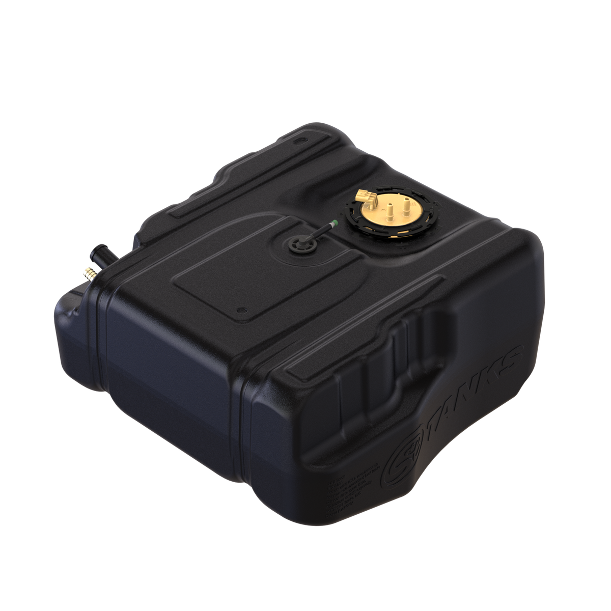 S&amp;B 40 Gallon, After Axle, Replacement Fuel Tank for 2011-2016 Ford F250, 350, 450, 550 Powerstroke 6.7L Cab Chassis - 10-1001