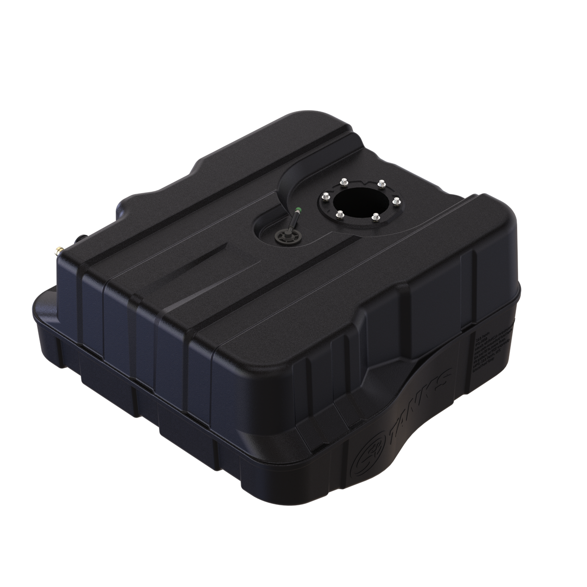 S&amp;B 40 Gallon, After Axle, Replacement Fuel Tank 2000-10 Ford Powerstroke 7.3L, 6.0L, 6.4L Cab Chassis - 10-1002-1
