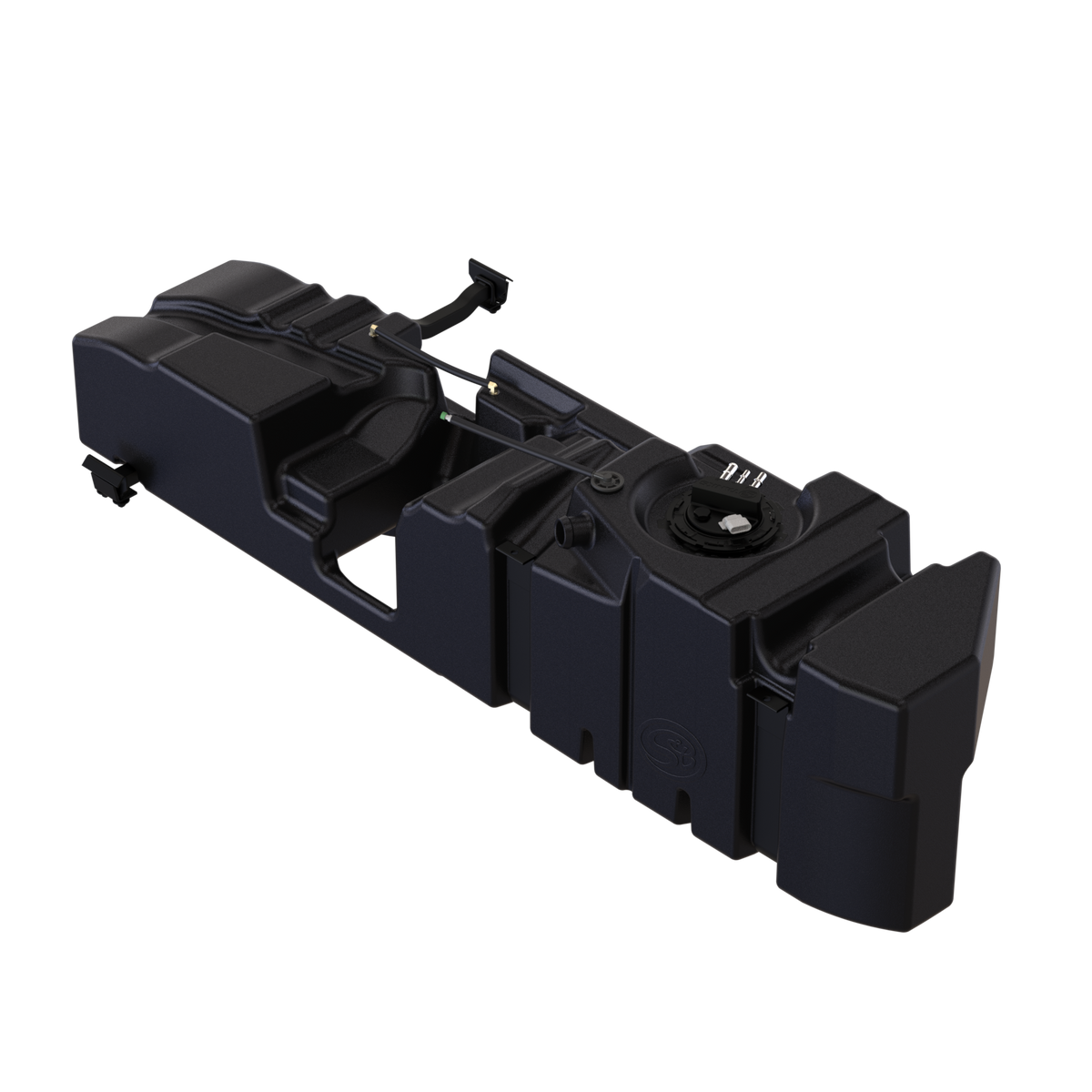 S&amp;B 62 Gallon Replacement Fuel Tank for 2004-2010 GM Duramax 6.6L LLY, LBZ, LMM Crew Cab Short Bed - 10-1006