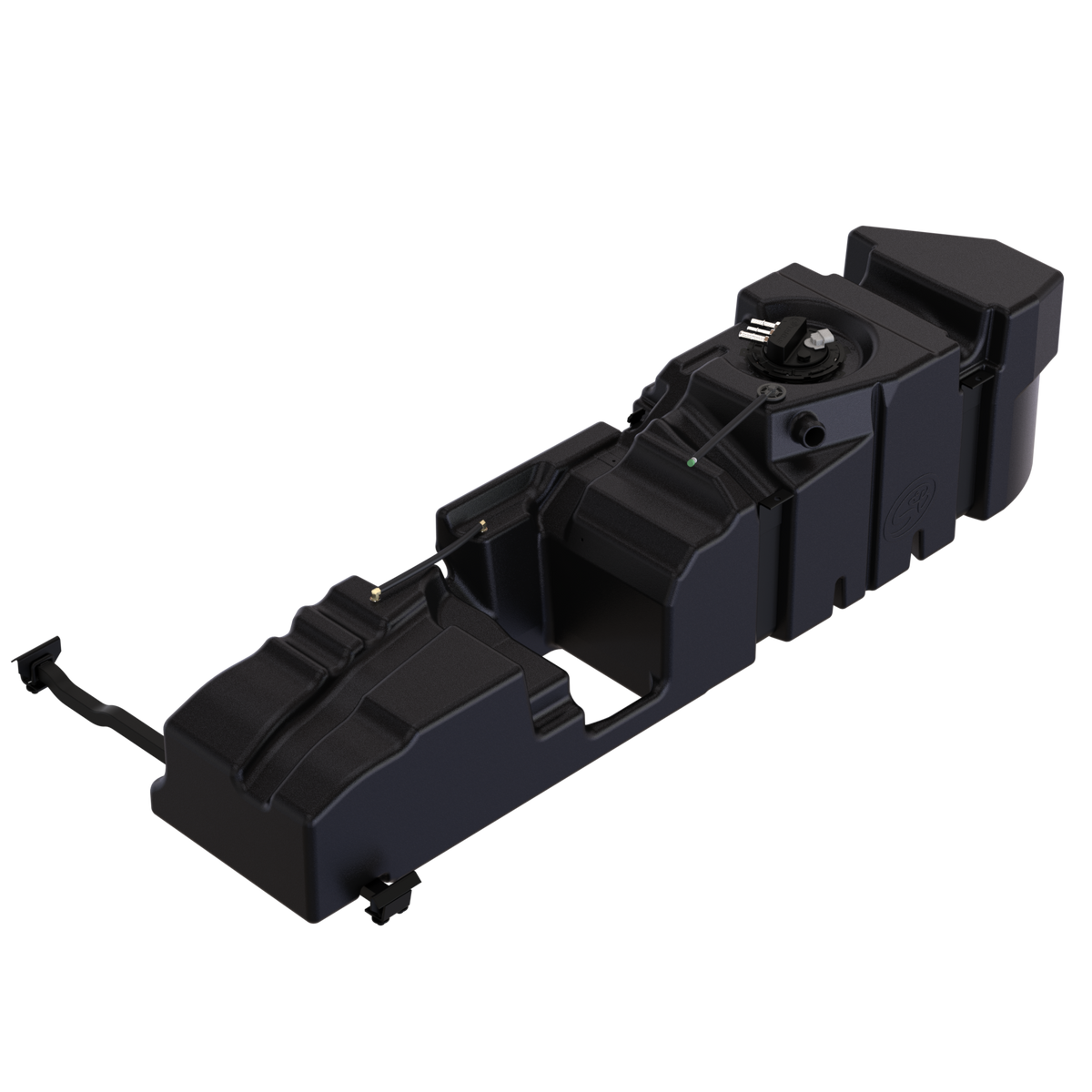 S&amp;B 62 Gallon Replacement Fuel Tank for 2001-2004 GM Duramax 6.6L LB7 Crew Cab Short Bed - 10-1023