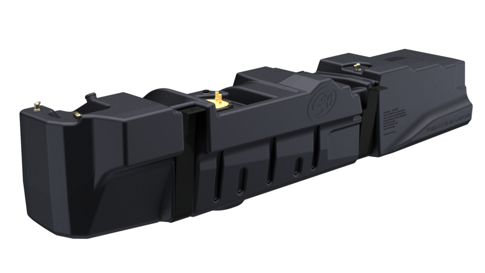 S&amp;B 60 Gallon Replacement Fuel Tank for 2008-2010 Ford Powerstroke 6.4L Crew Cab Short Bed - 10-1028