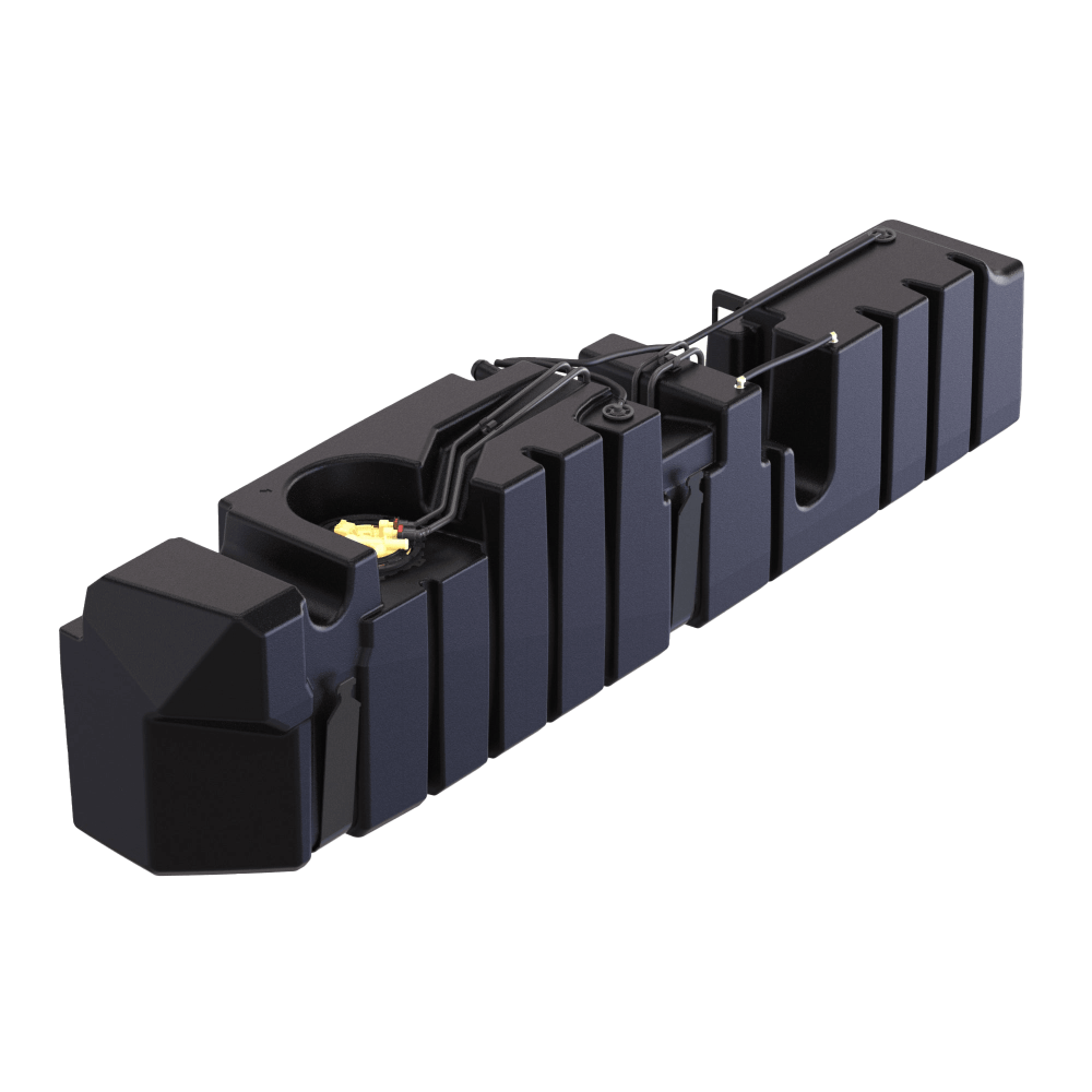 S&B 64 Gallon High-Capacity Fuel Tank for 2011-19 Chevy Silverado 2500/3500 and GMC Sierra 2500/3500 Crew Cab Long Bed 6.6L - 10-1015-2