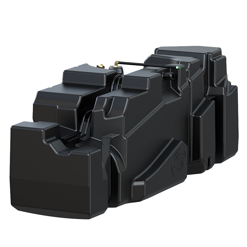 S&amp;B 62 Gallon Replacement Fuel Tank for 2011-2023 GM Duramax 6.6L Crew Cab Short Bed - 10-1017